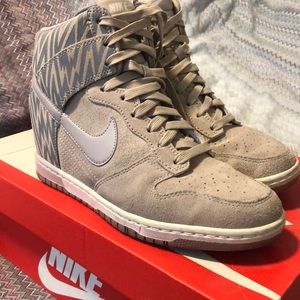 Nike sky hi size 7.5 wedge sneaker